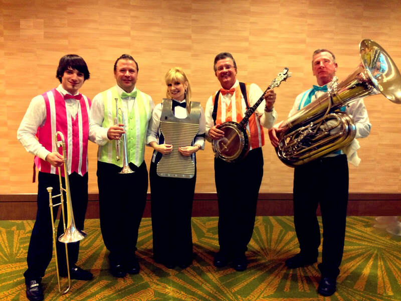 Brass band Sarasota, Dixieland band, second line band