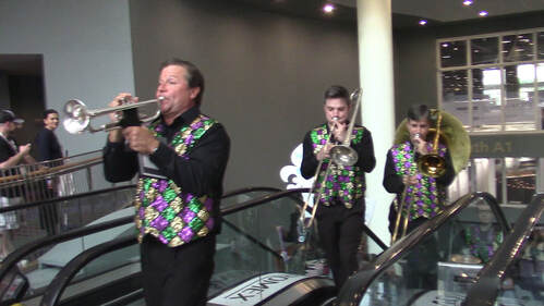 Brass Band, Marching Band, Corporate entertainment, Second Line, Orlando, Orange County Convention Center, Orlando