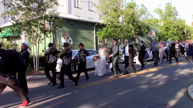 Second Line Brass Band for weddings, Orlando, Real Deal Brass Band