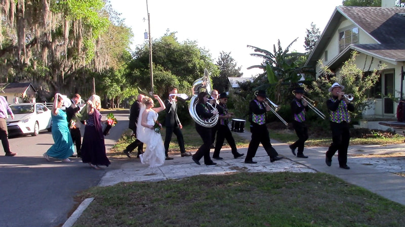 Second Line Wedding Band, Brass Band , Brass Band Orlando
